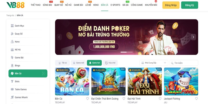 Giới thiệu VB88 với kho trò chơi chất lượng, đẳng cấp